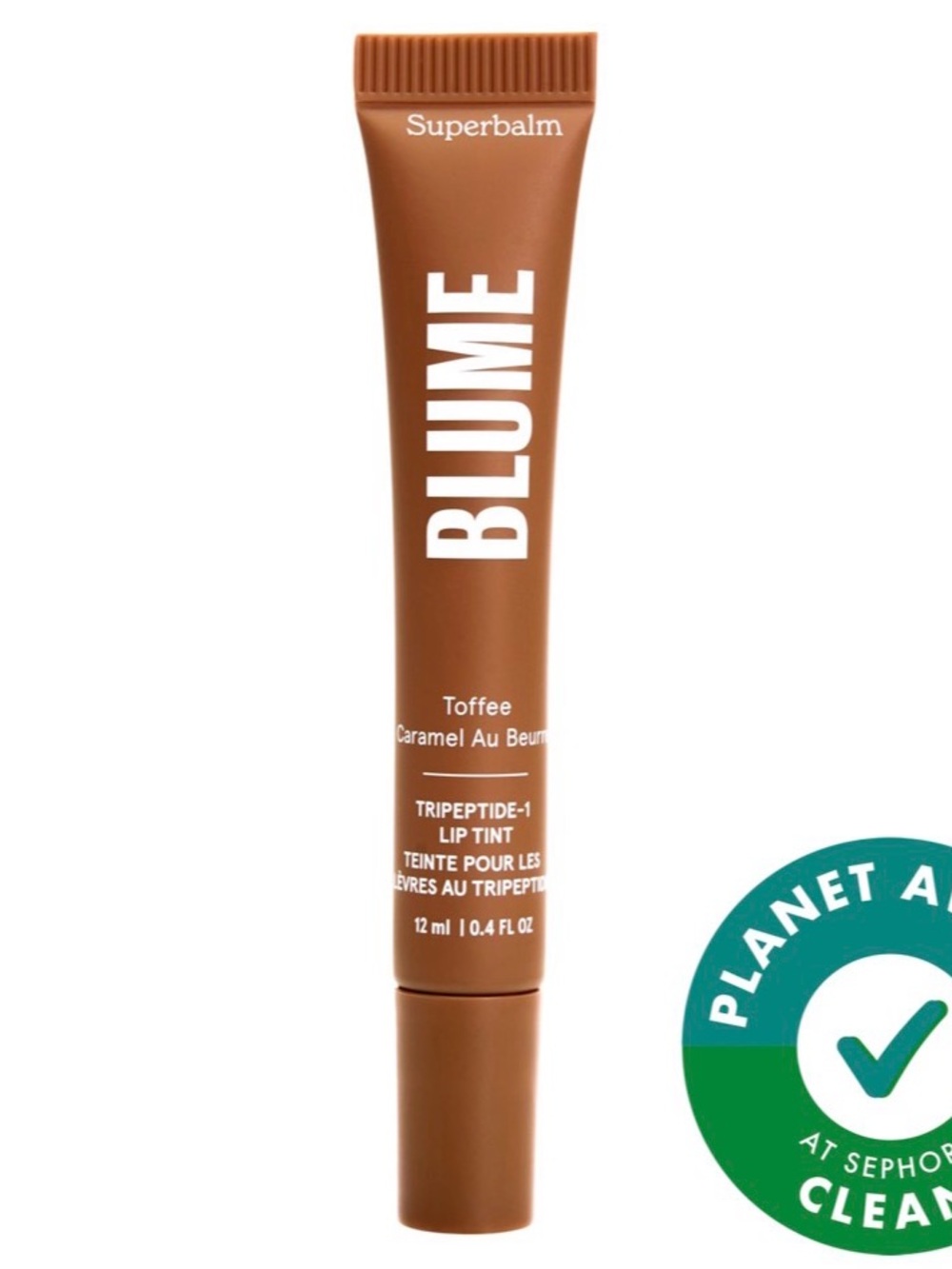 Superbalm Blume Tripeptide-1 Lip Tint — Toffee
